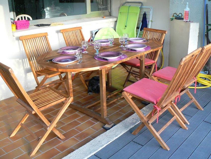 Appartement entier, Rez-de-jardin climatisé, 200 m plage et commerces in Sagone, Vico