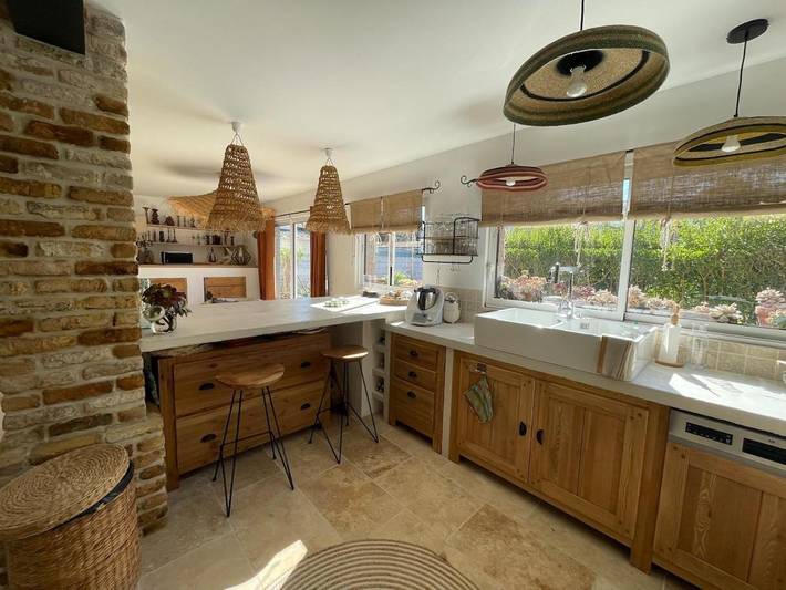 Maison de vacances pour 4 personnes, avec Terrasse et Jardin dans Rosendaël