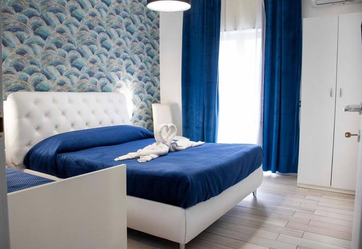 B&b per 4 persone, con balcone e panorama a Pompei