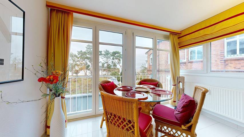 Ferienwohnung für 2 Personen, mit Balkon, mit Haustier in Süd-Rügen - 4