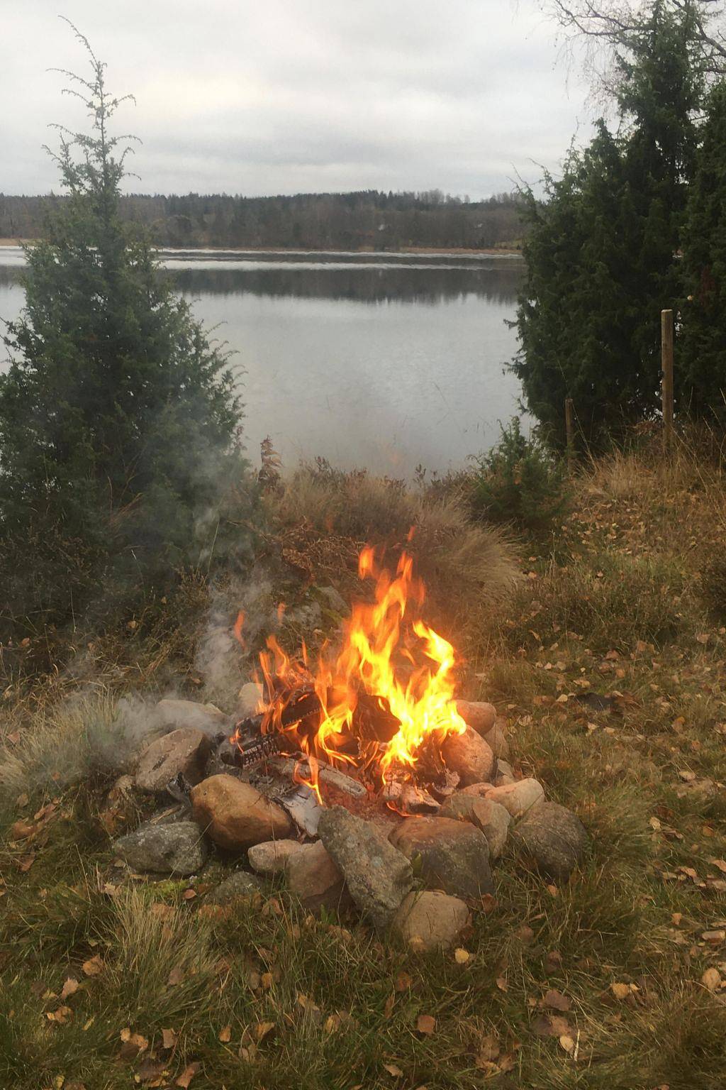 Haus mit toller Aussicht an einem schönen See in Bellö, Jönköpings län
