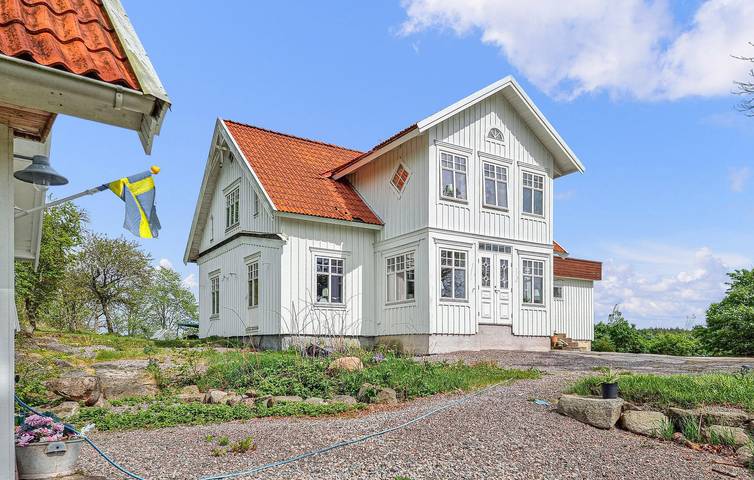 Hus för 10 Personer med terass in Grästorpa gielda, Vänern