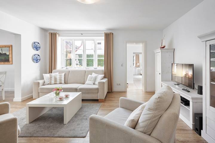 Ferienhaus für 6 Personen, mit Terrasse und Garten sowie Sauna in Wyk auf Föhr (Stadt) - 4