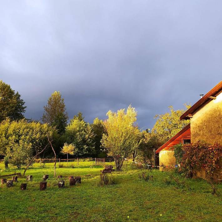 Cottage pour 5 personnes, avec terrasse ainsi que jardin et vue à Saint-Étienne-d'Orthe