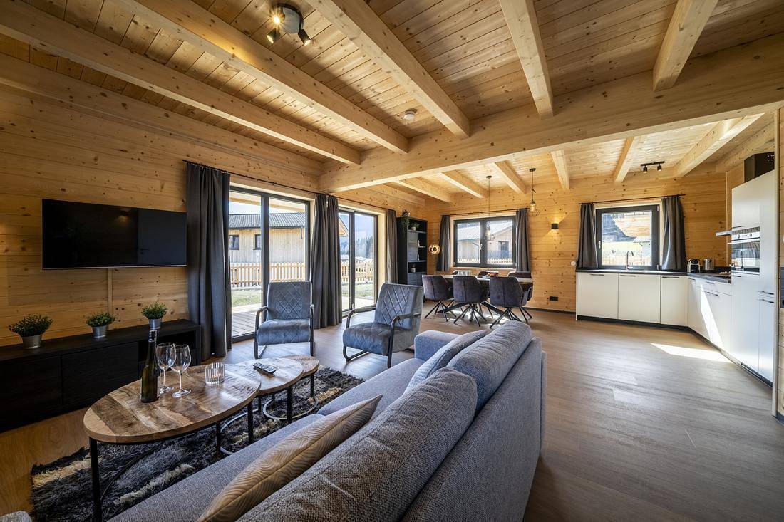 Chalet für 6 Personen mit Sauna in Hermagor, Hermagor-Pressegger See