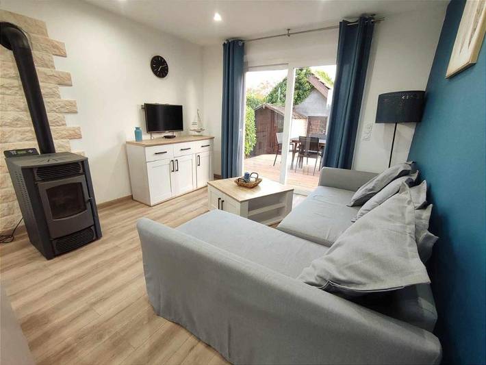 Location de vacances pour 6 personnes, avec jardin et vue à Berville-sur-Mer - 3