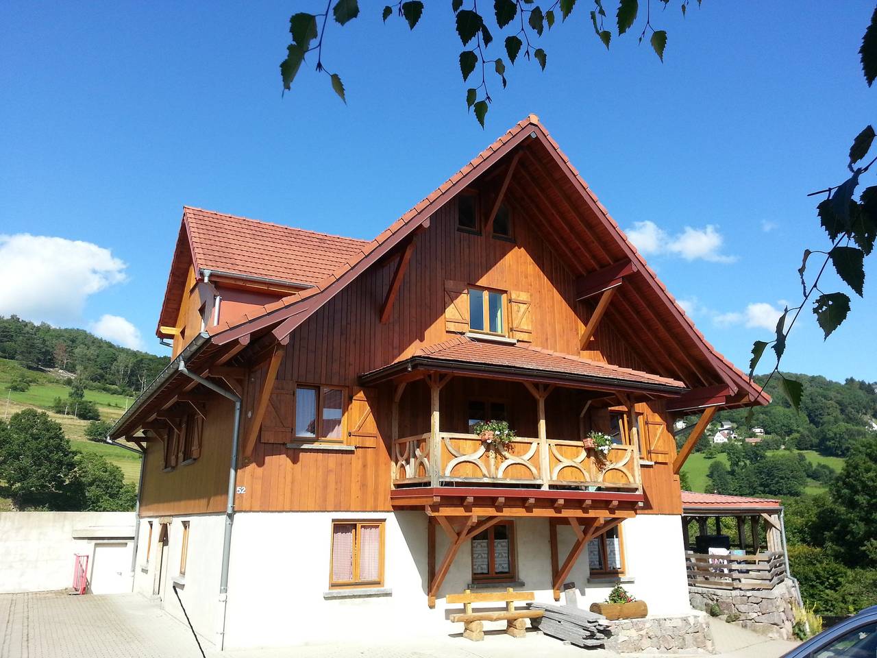 Geheel appartement, Haalbaar appartement in Soultzeren met uitzicht op bergen in Soultzeren, Parc naturel régional des Ballons des Vosges