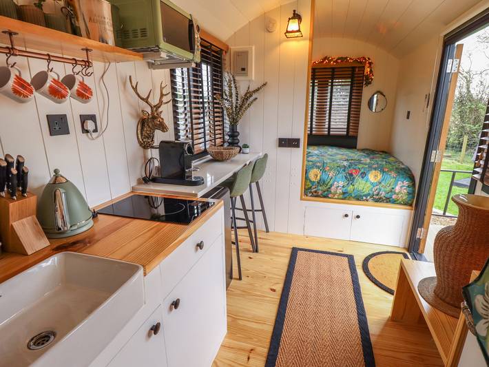 Hütte für 2 Personen mit Whirlpool in Sherwood Forest, Nottinghamshire