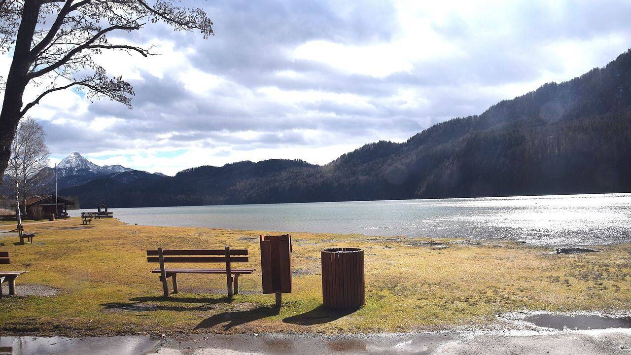 Vakantiehuis voor 5 personen met tuin in Weißensee, Zwaben (Bayern)