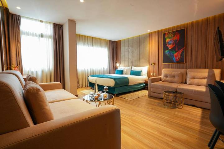 Hôtel pour 3 personnes, avec vue et terrasse - 1