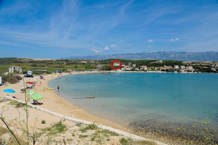 Apartamento entero, Apartamento-estudio con terraza y vista al mar Caska, Pag As-4109-a in Novalja, Pag