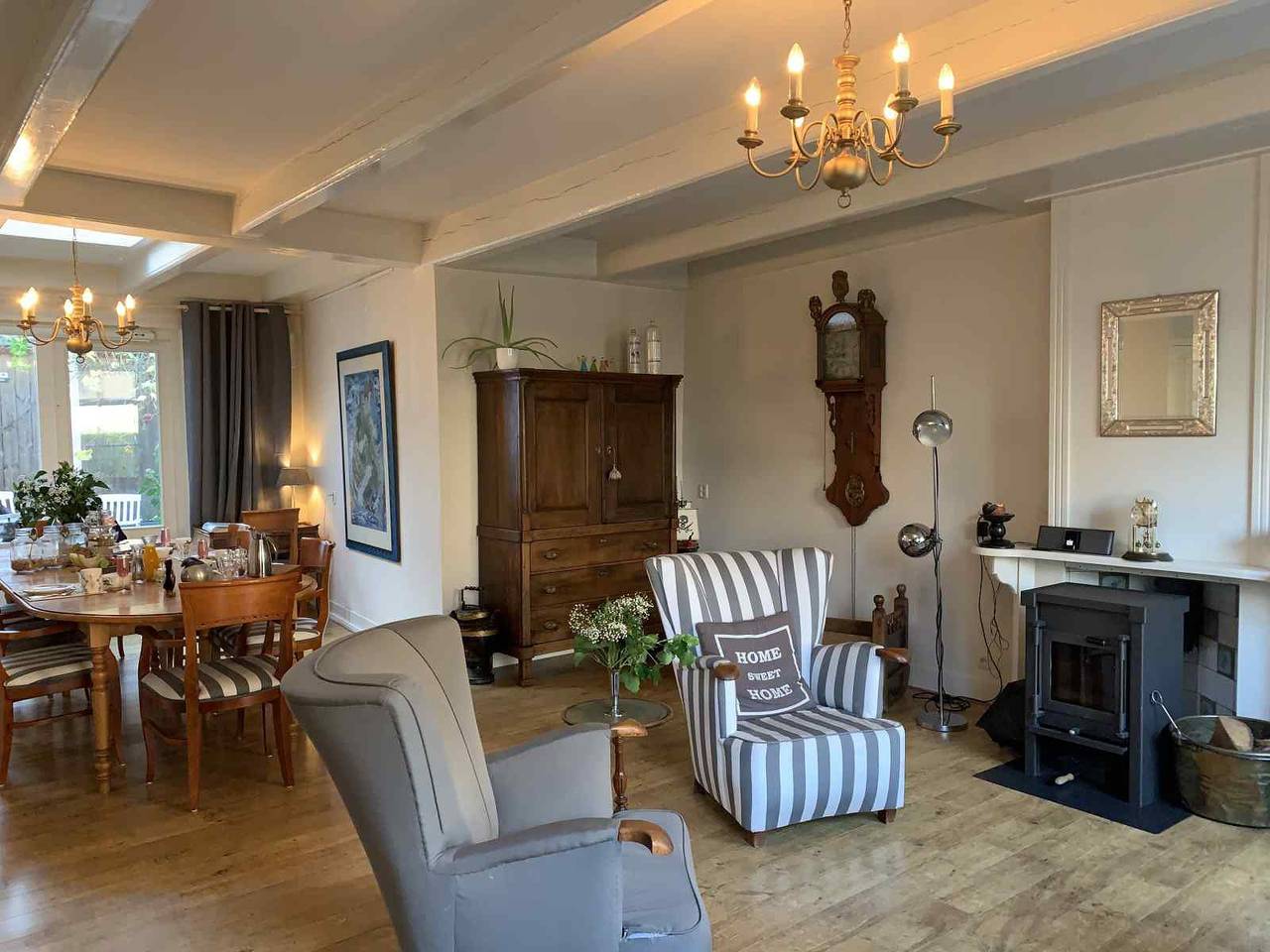 Gemütliches 4-Personen-Ferienhaus im Zentrum von Grou in Friesland in Nationalpark De Alde Feanen