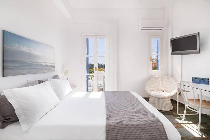 Appartement de vacances pour 5 personnes, avec Balcon et Terrasse ainsi que Jardin et Vue