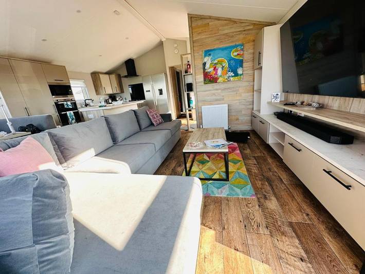 Ferienpark für 6 Personen, mit Garten und Ausblick sowie Pool, mit Haustier in Cornwall - 3