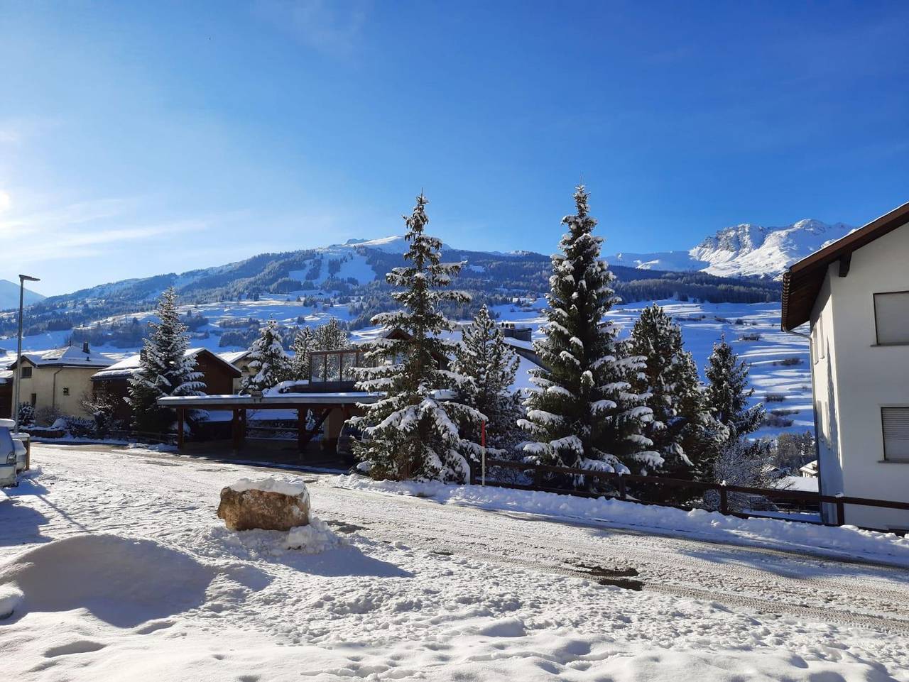 Ganze Ferienwohnung, Badogna - 2 Zimmerwohnung - 4 Betten in Surses, Albula