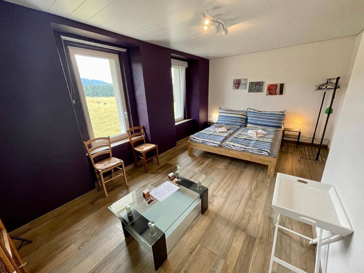 Double Room in Mont-de-Buttes, Val-de-Travers