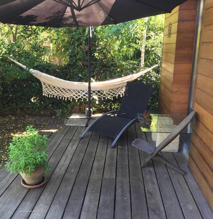 Location de vacances pour 3 personnes, avec vue et jardin à Mérignac - 3
