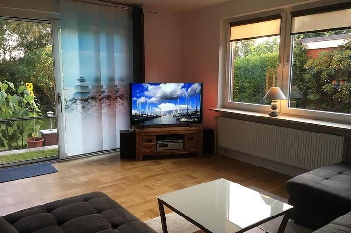 Ferienwohnung für 4 Personen, mit Garten in Wees