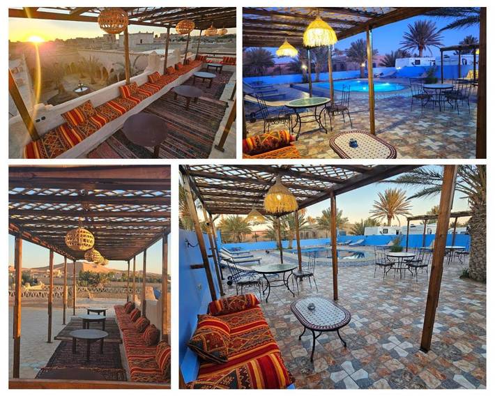 Chambre d’hôte pour 2 personnes, avec piscine et bassin pour enfant ainsi que jardin et vue dans Merzouga - 2