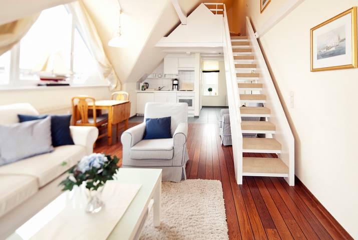 Ferienwohnung für 3 Personen, mit Balkon und Sauna