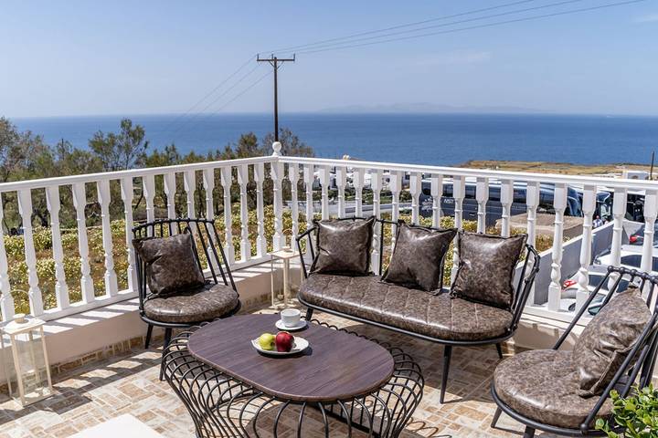 Villa pour 6 personnes, avec balcon et vue sur l’océan à Oia - 4