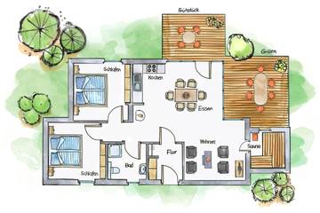 Ferienhaus für 4 Personen in Röbel, Müritz, Bild 1