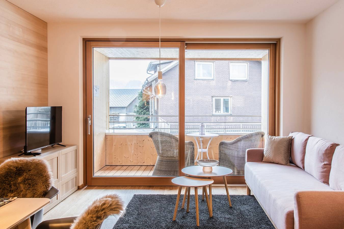 Ganze Wohnung, Design Apartment Au mit Bergblick, Balkon und Wlan in Au, Bregenzerwald