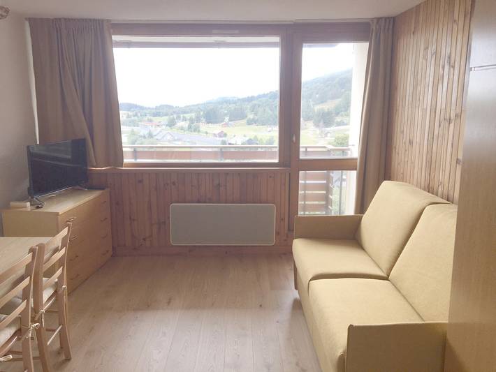 Chalet pour 4 personnes, avec balcon, animaux acceptés dans Super Besse