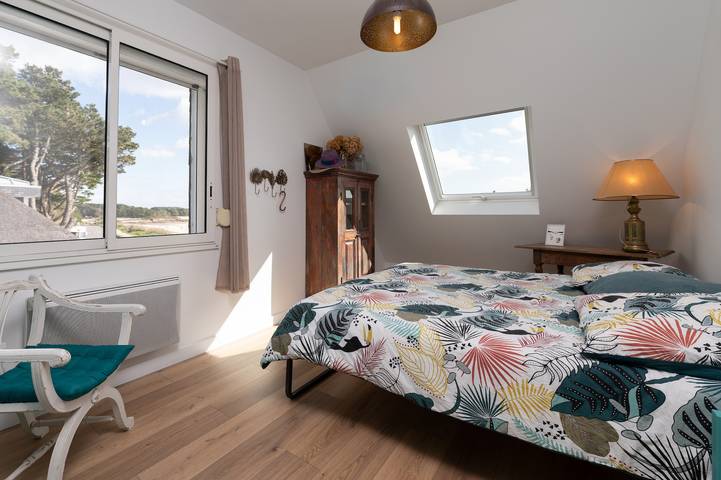Gîte pour 4 personnes, avec jardin, adapté aux familles dans Plage du Men Du - 2