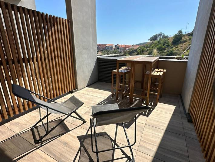 Studio für 4 Personen, mit Terrasse und Pool in Collioure - 3