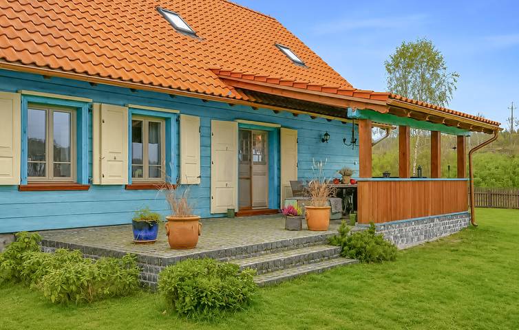 Ferienhaus für 6 Personen mit Ausblick in Tucheler Heide