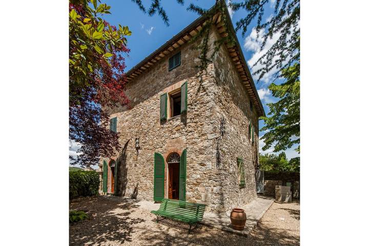 Location de vacances pour 10 personnes, avec jardin et piscine à Castellina in Chianti - 2