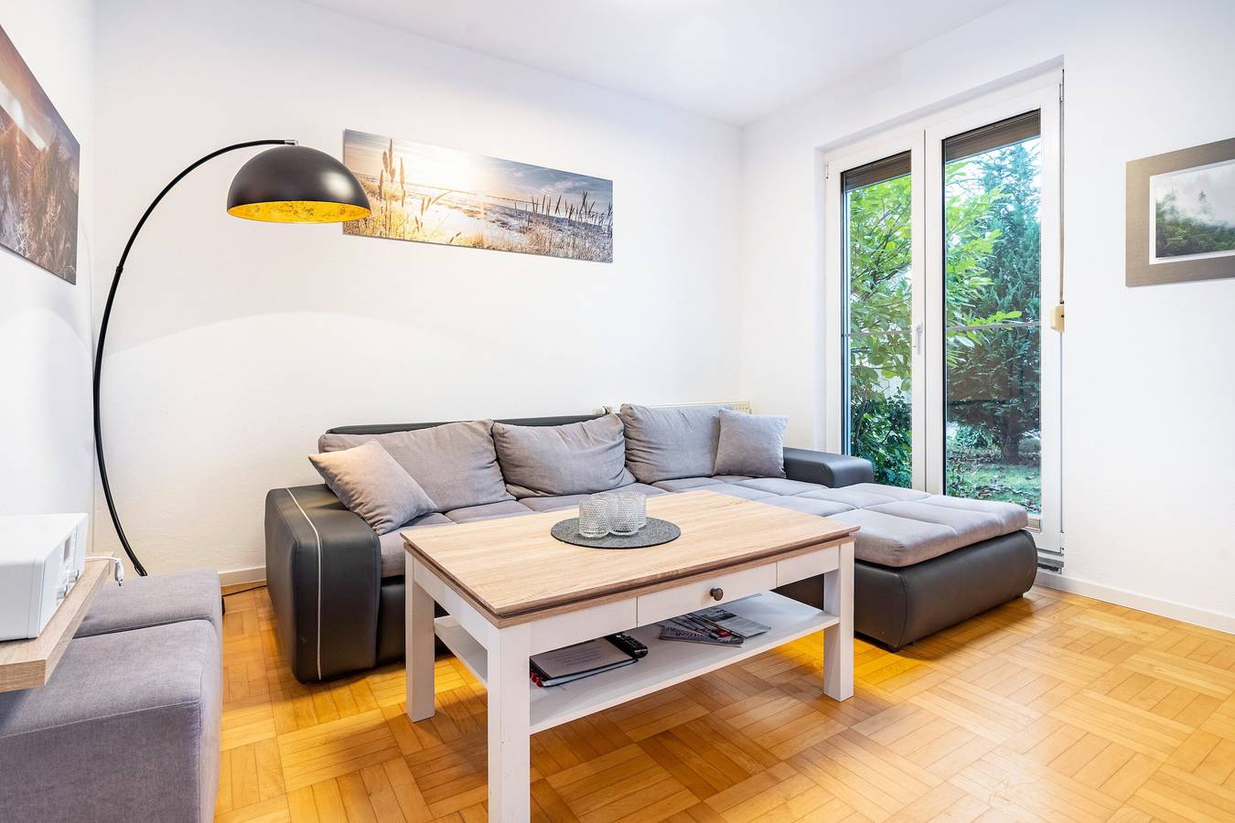 Apartamento entero, Apartamento 'Haus Annelie Fewo 3' con terraza privada, jardín compartido y Wi-Fi in Dranske, Rügen