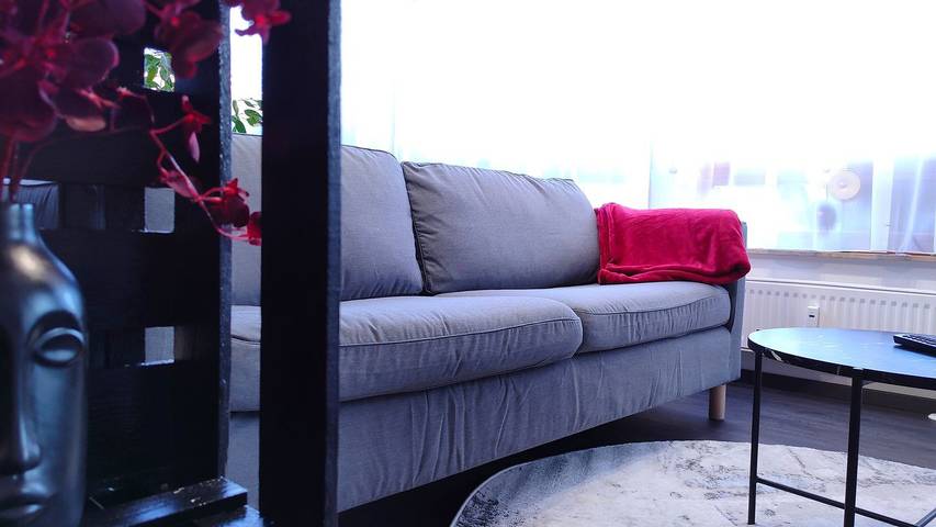 Ferienwohnung für 3 Personen, mit Garten, mit Haustier