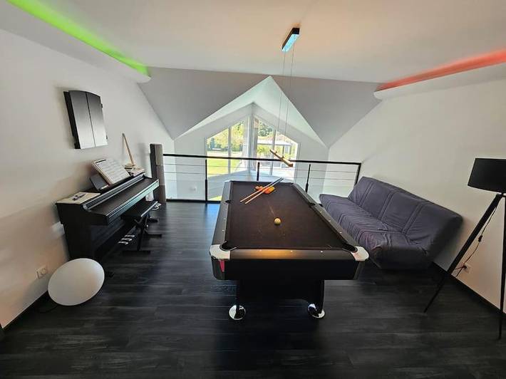 Villa pour 12 personnes, avec jardin et piscine ainsi que sauna et vue, animaux acceptés dans les Vosges - 2