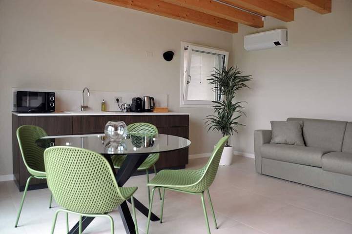 Gîte pour 4 personnes, avec Jardin à Albettone