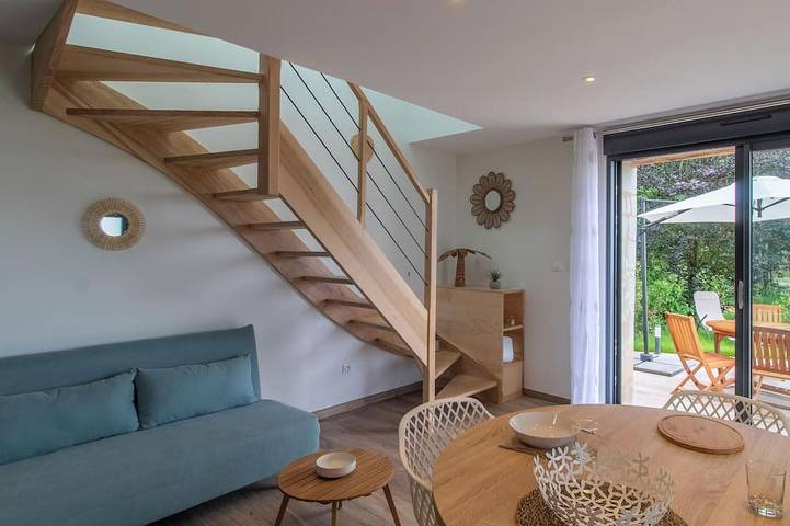 Gîte pour 2 personnes, avec Jardin