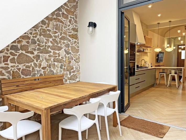 Apartamento de férias para 6 pessoas, com terraço em Fuseta
