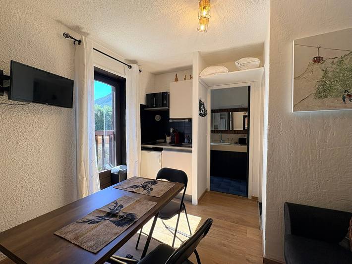 Ganzes Studio, Gemütliches Studio im Zentrum der Station in Le Monêtier-les-Bains, Serre Chevalier