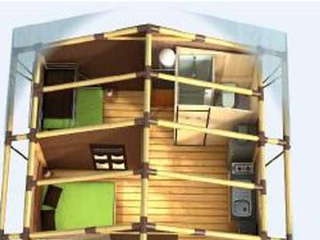 Bungalow per 5 Persone in Bormes-les-Mimosas, Parco nazionale di Port-Cros, Foto 2