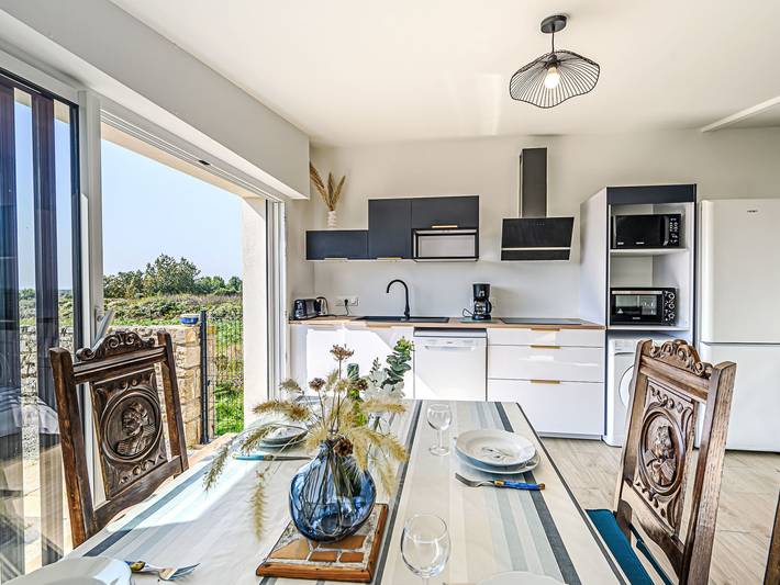 Location de vacances pour 4 personnes, avec terrasse et jardin à Plouharnel - 2