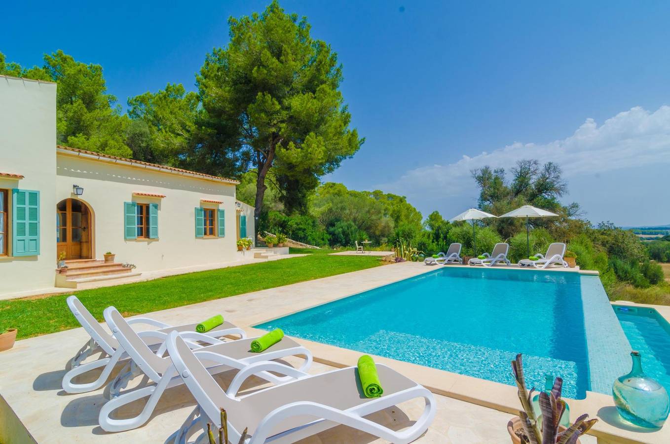 Son Mora - Ferienhaus mit privaten Pool in Porreres. Wifi gratis in Porreres, Mallorca Süden