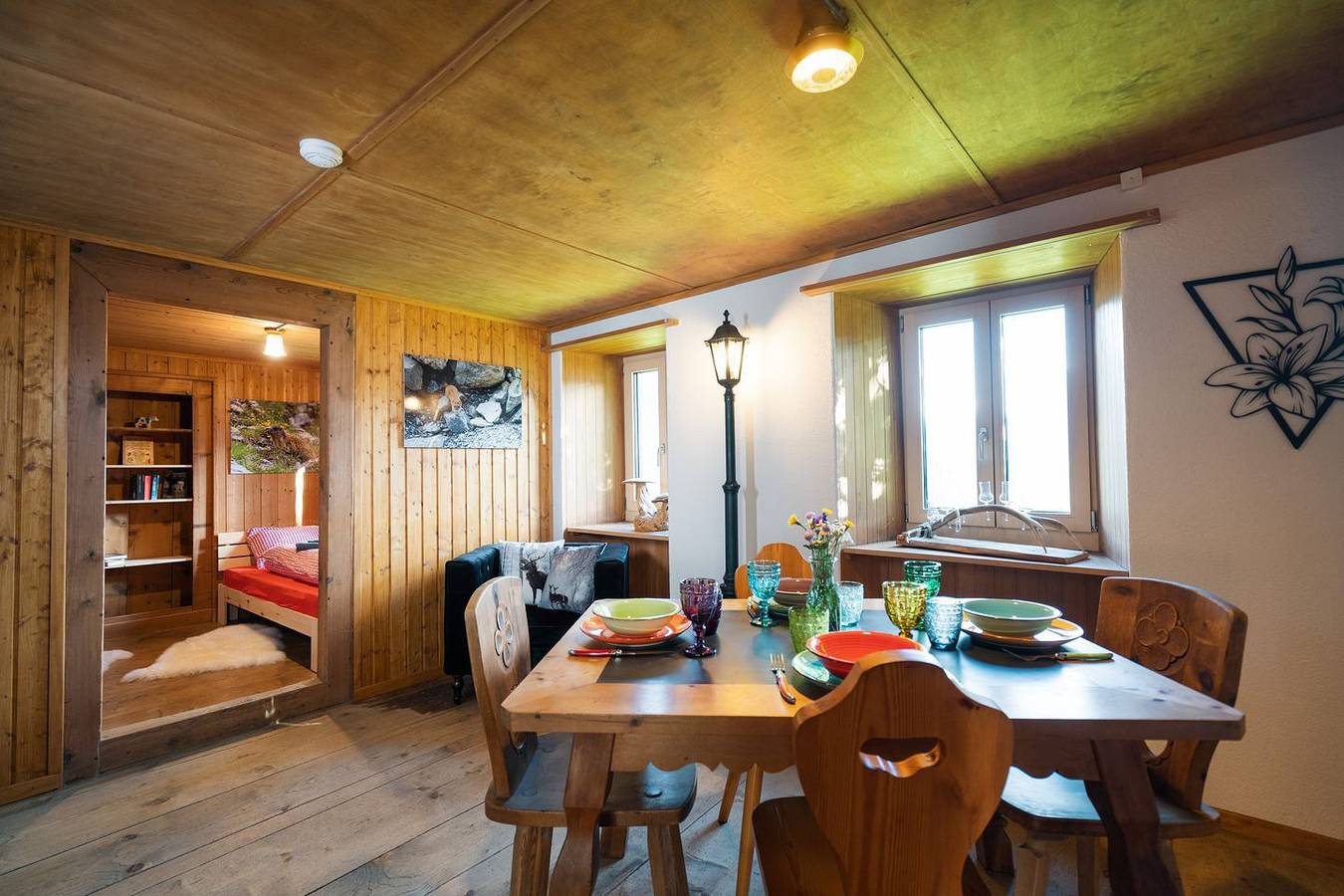Charming Family-Friendly Holiday Home in rural Area with Scenic Mountain Views in Weesen, Canton St. Gallen