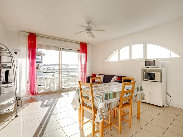 Gîte pour 4 personnes, avec balcon dans Biscarrosse Plage - 2