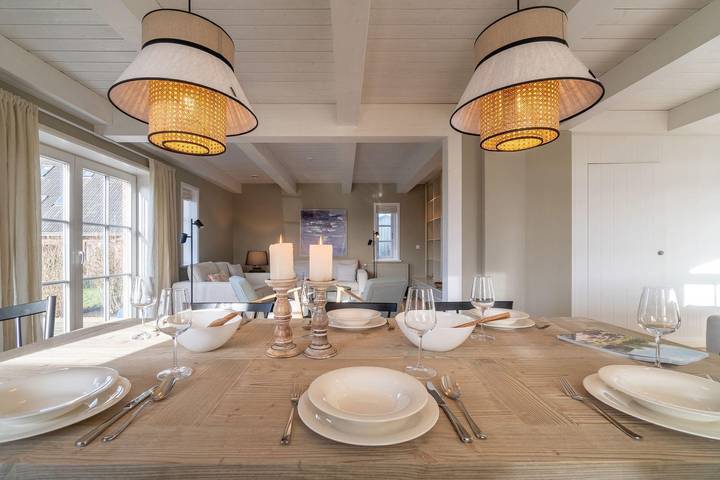 Ferienhaus für 7 Personen, mit Terrasse und Garten sowie Sauna in Midlum - 3