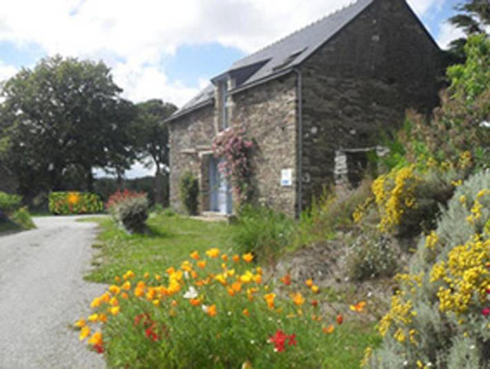 Maison de vacances pour 4 personnes, avec vue et jardin