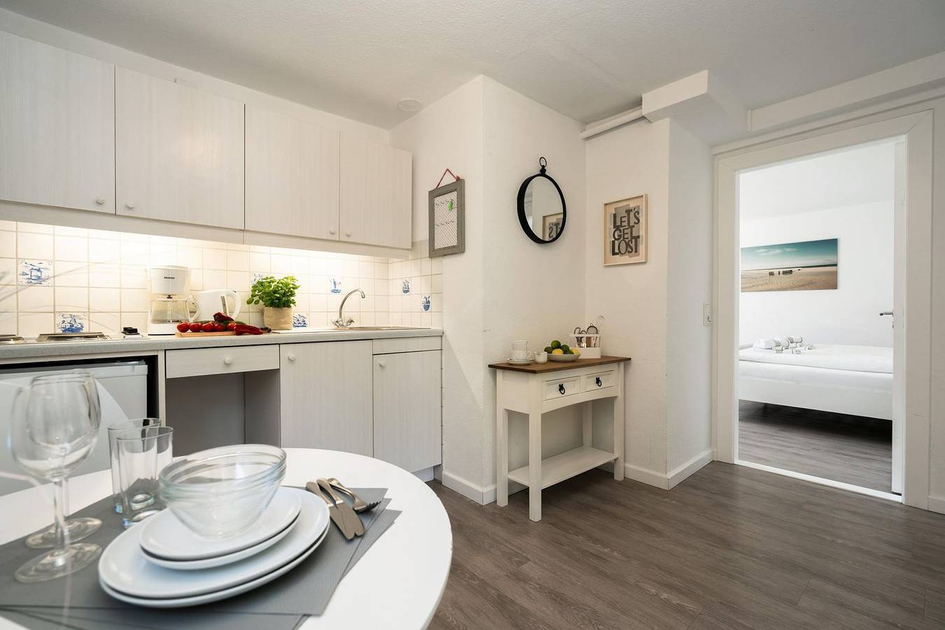 Ganze Wohnung, Gemütliches App. für 2 Personen mit Terrasse, Pkw-Stellplatz, Wlan. in Westerland, Sylt (Gemeinde)