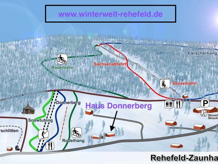 Ferienwohnung für 4 Personen, mit Garten in Altenberg - 3