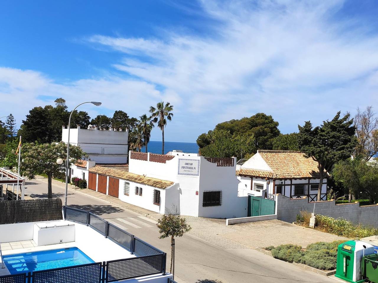 House with private pool and sea views in La Fontanilla, Conil de la Frontera