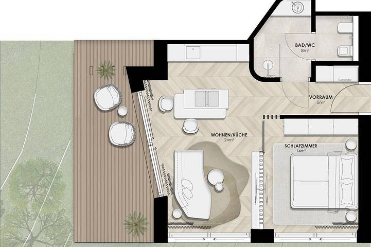 Chalet für 6 Personen, mit Whirlpool und Sauna im Passeiertal - 4